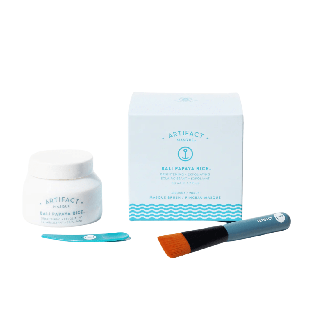 Bali Papaya Rice Masque + Brush Kit by Artifact