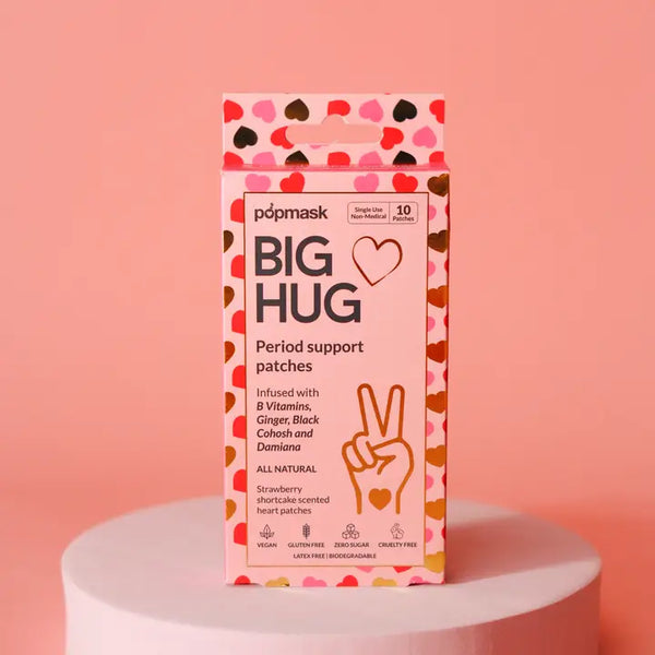 Period Support Vitamin Patches by Popmask London Big Hug