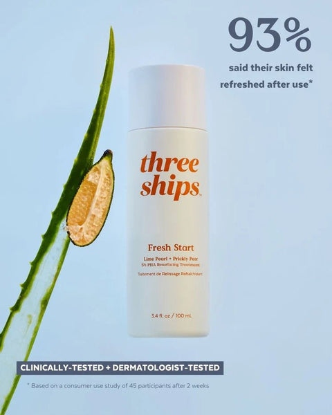Fresh Start Lime Pearl + Prickly Pear 5% Pha Toner by Three Ships