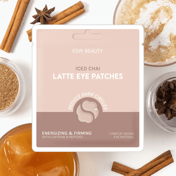 Iced Chai Latte Energizing & Firming Eye Patches by ESW Beauty