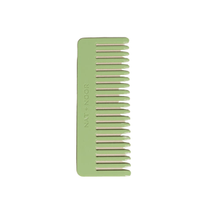 Kiwi Green Wide Toothed Comb by Nat + Noor