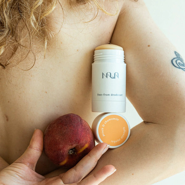 Peach & Chamomile Natural Regular Strength Deodorant by Nala