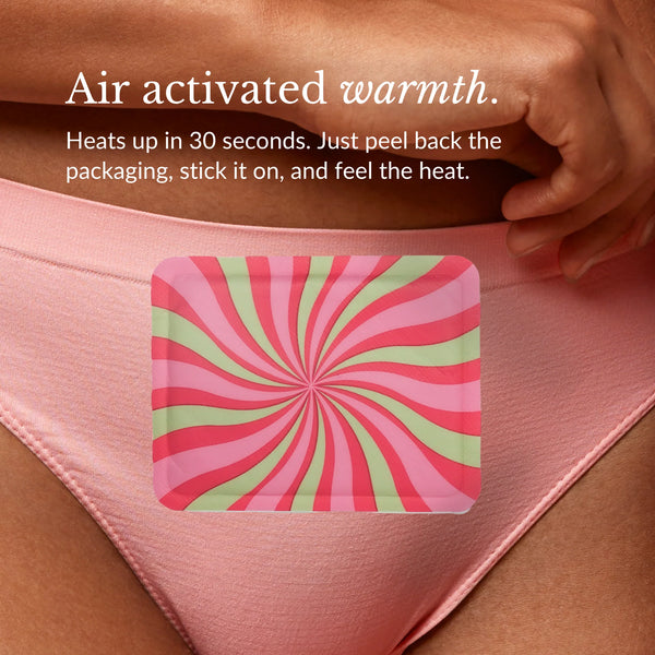 Popmask London Self-Heating Menstrual Cramp Relief Patch 12hr
