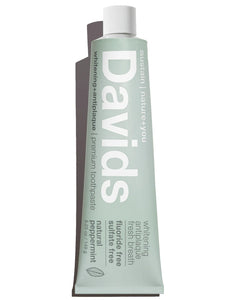 Premium Toothpaste Charcoal+Peppermint by Davids Toothpaste