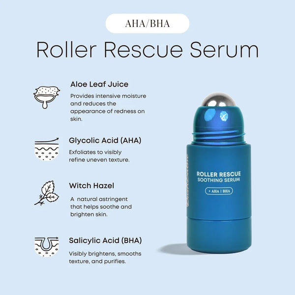 Roller Rescue Ingrown Hair Soothing Serum by Bushbalm