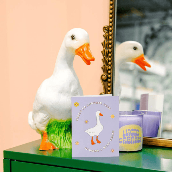 Silly Goose Birthday Card by Party Mountain Paper Co