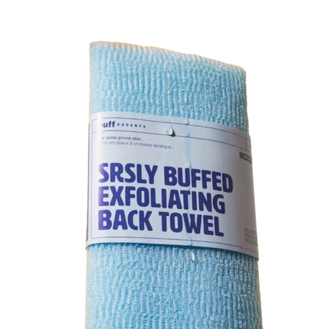 SRSLY Buffed Exfoliating Back Towel by Buff Experts