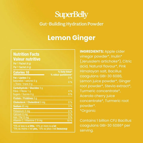 SuperBelly Lemon Ginger by It's Blume