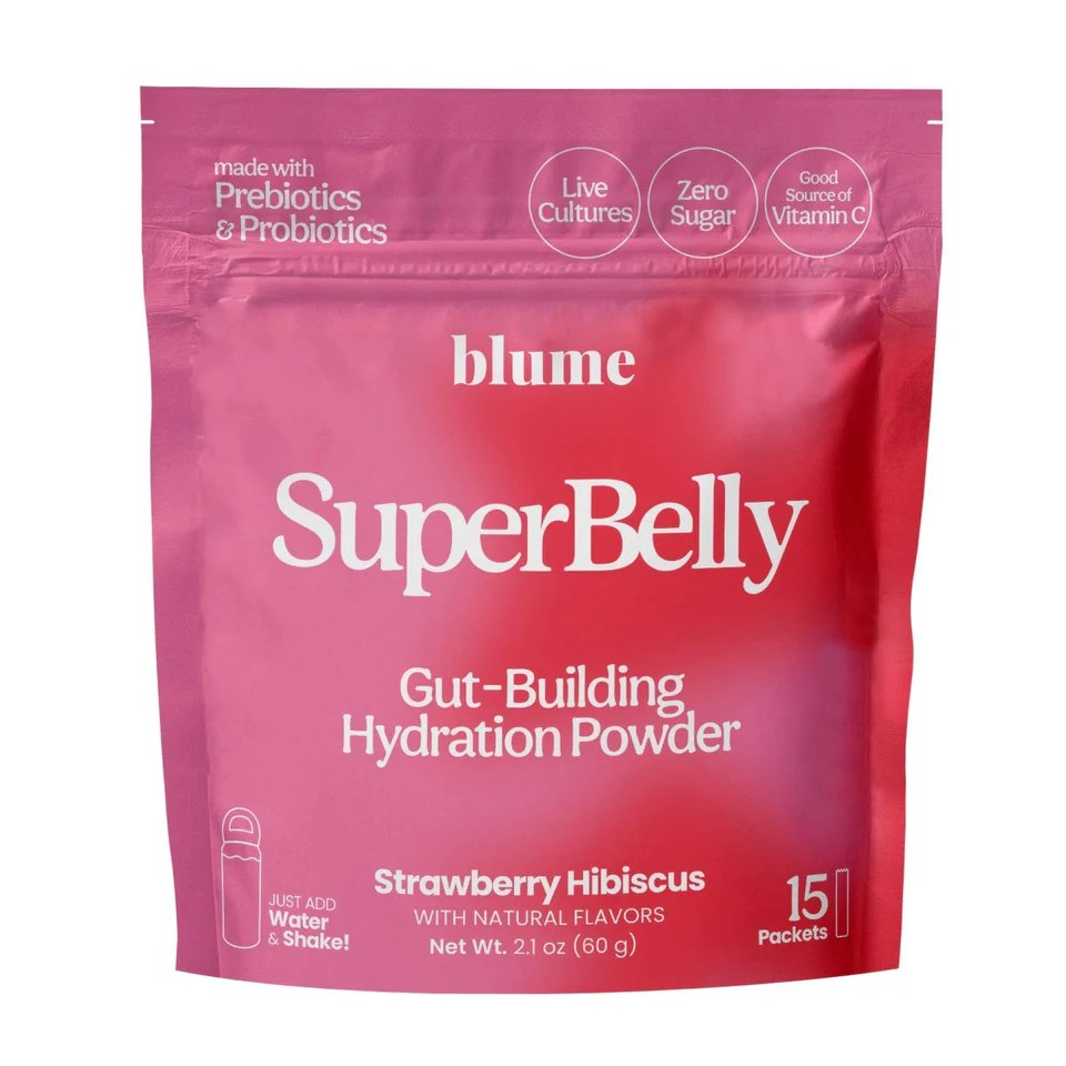 SuperBelly Strawberry Hibiscus by It's Blume