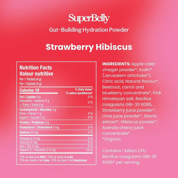 SuperBelly Strawberry Hibiscus by It's Blume