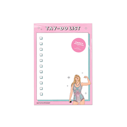 Tay - Do List Notepad by Party Mountain Paper Co