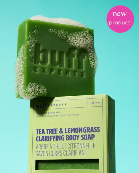 Tea Tree & Lemongrass Clarifying Body Soap by Buff Experts
