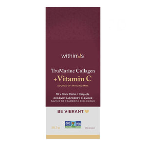 TruMarine® Collagen + Vitamin C Box - 10 Stick Packs by WithinUs