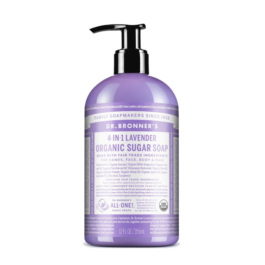 4 in 1 Organic Sugar Soap by Dr. Bronner's