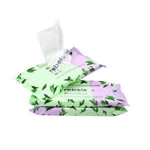 Bamboo Face & Body Wipes by Rebels Refinery
