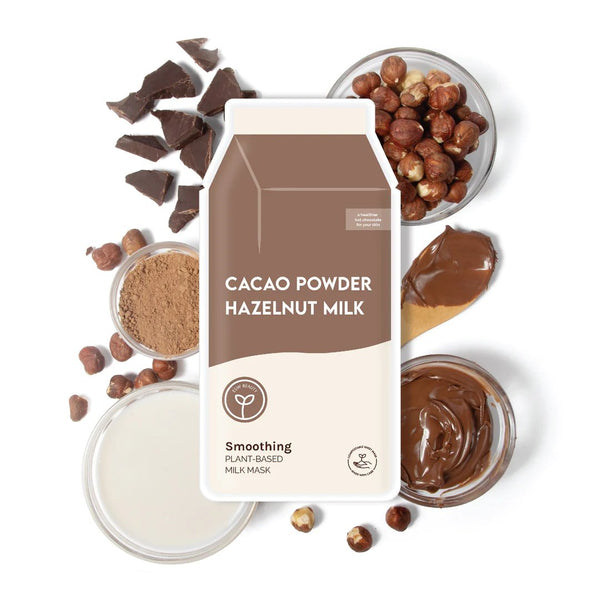 Cacao Powder Smoothing Plant-Based Milk Mask by ESW Beauty