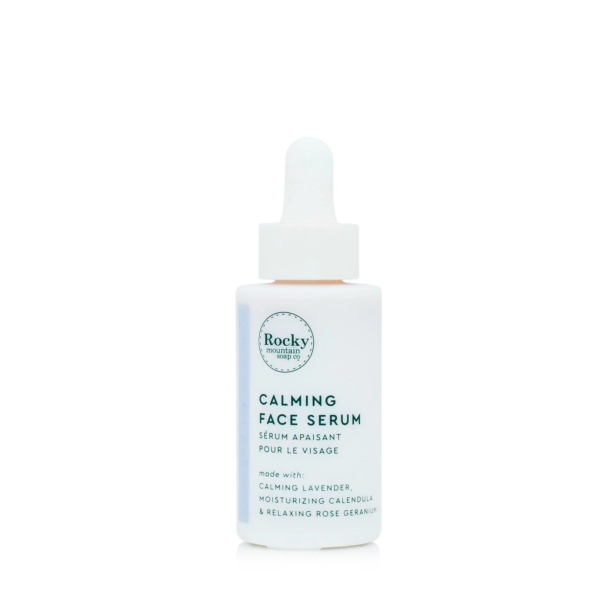 Calming Natural Face Serum by Rocky Mountain Soap Company