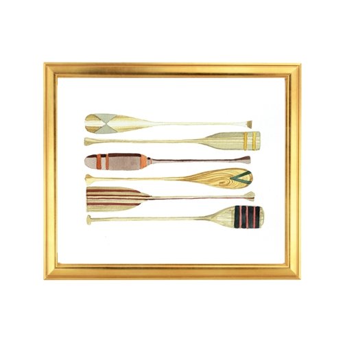 Canadian Cottage Art Print by Niki Kingsmill