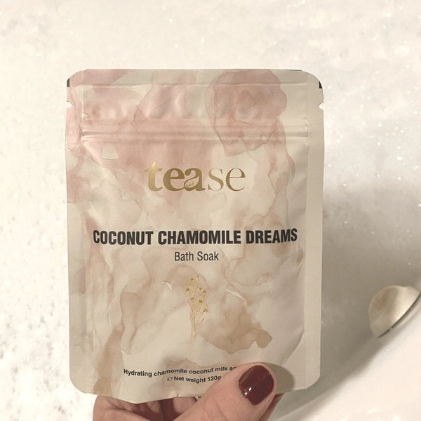 Coconut Chamomile Dreams Bath Soak by Tease Tea