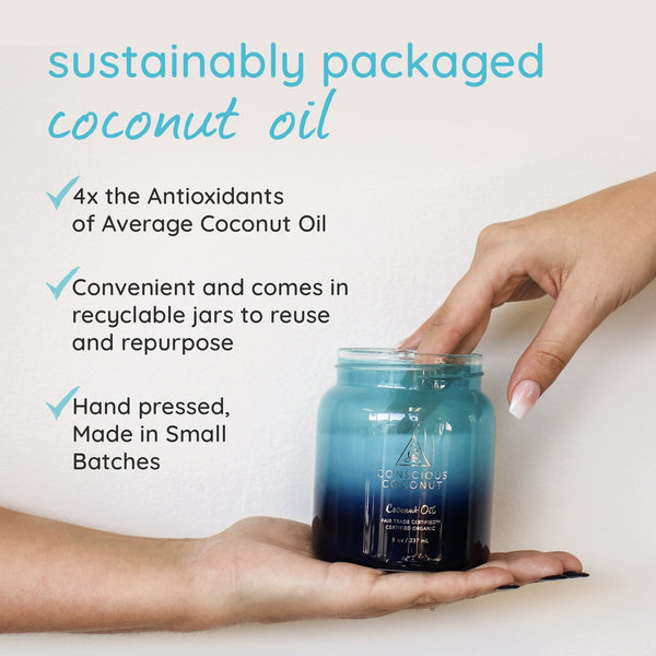 Coconut Oil Jar by Conscious Coconut