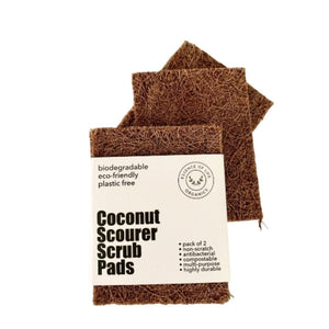 Coconut Scourer Scrub Pads by Essence of Life