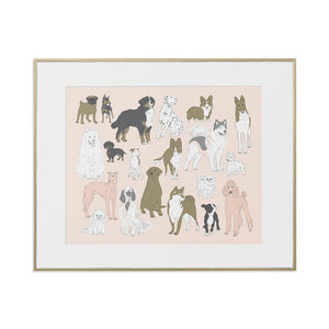 Dogs Art Print by Baltic