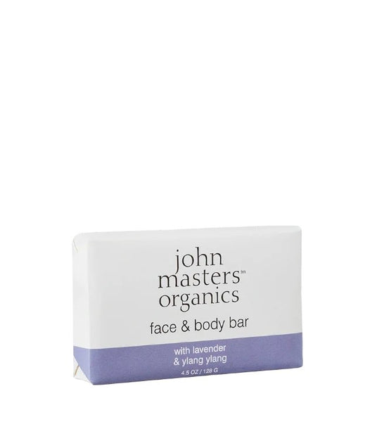 Face & Body Bar with lavender & ylang ylang by John Masters Organics
