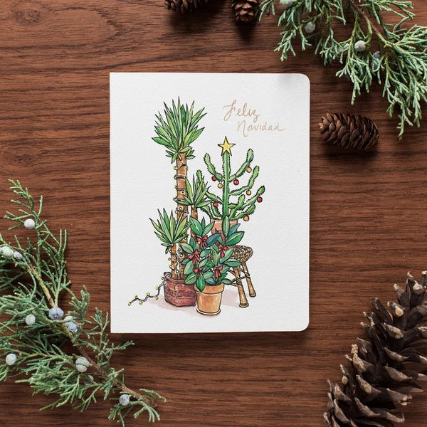 Feliz Navidad - Holiday Greeting Card by Gotamago