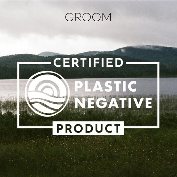 Shaving Cream by Groom Industries plastic negative