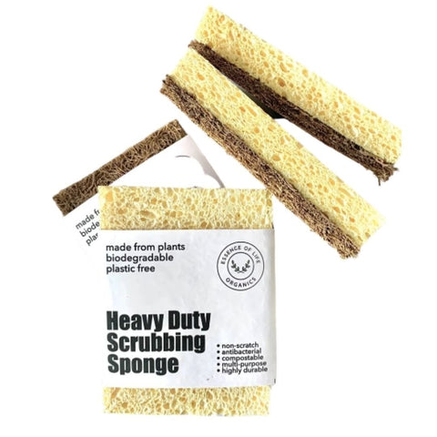 Heavy Duty Scrubbing Sponge by Essence of Life