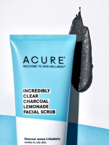 Incredibly Clear Charcoal Lemonade Facial Scrub by Acure