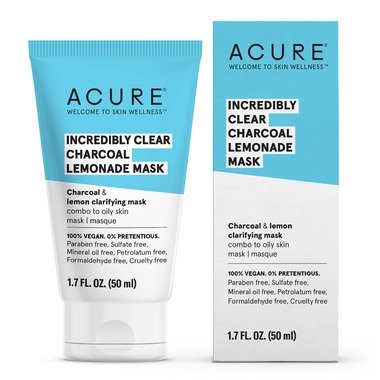 Incredibly Clear Charcoal Lemonade Mask by Acure