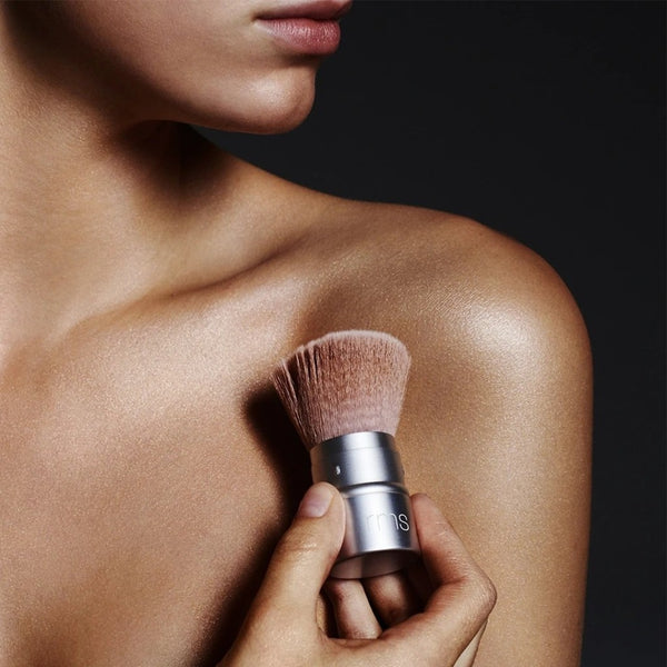 Living Glow Retractable Powder Brush by RMS Beauty