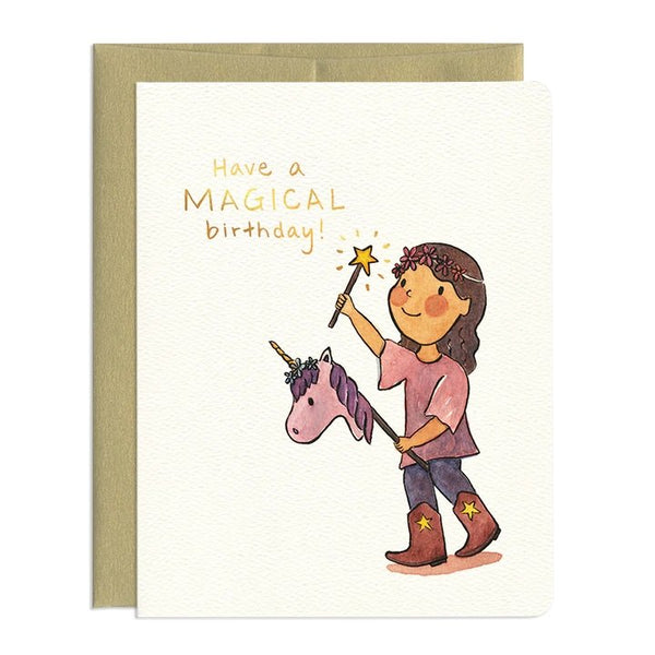 Magical Birthday Card by Gotamago