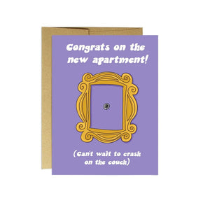 New Apartment Card by Party Mountain Paper Co