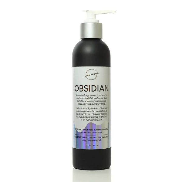 Obsidian Volumizing & Anti-Pollution Scalp Scrub by Luna Nectar