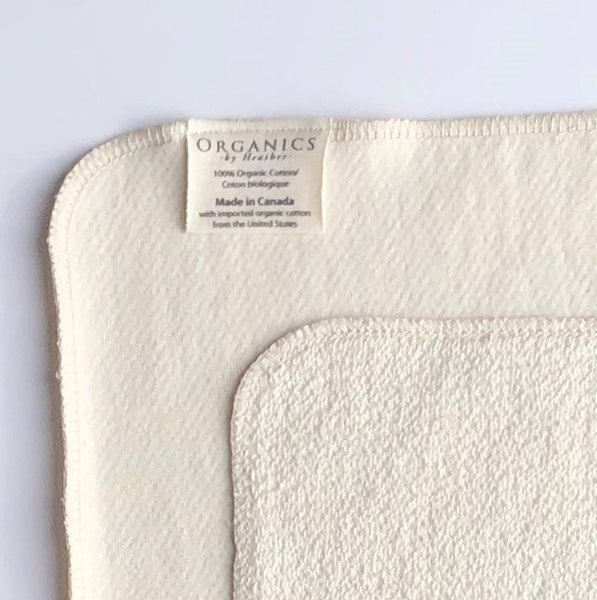 Organic Cotton Washcloth by Organics by Heather
