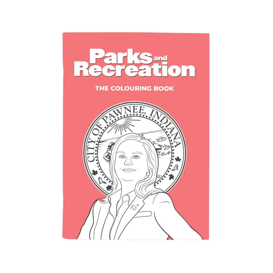 Parks and Recreation Colouring Book by Party Mountain Paper Co
