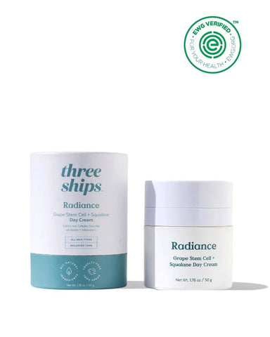 Radiance Grape Stem Cell + Squalane Day Cream by Three Ships