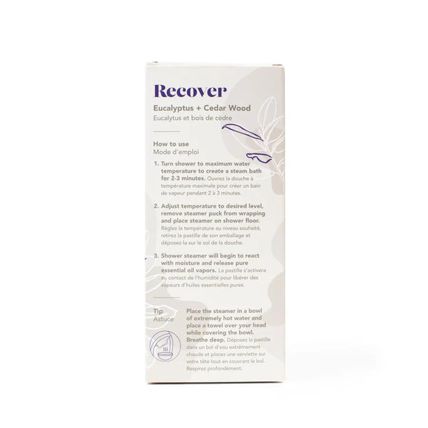 Recover Shower Steamer by Bathologist