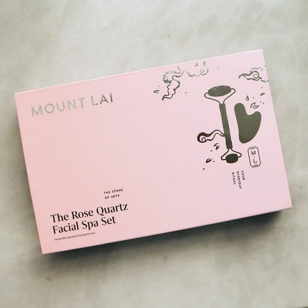 Rose Quartz Facial Spa Set by Mount Lai