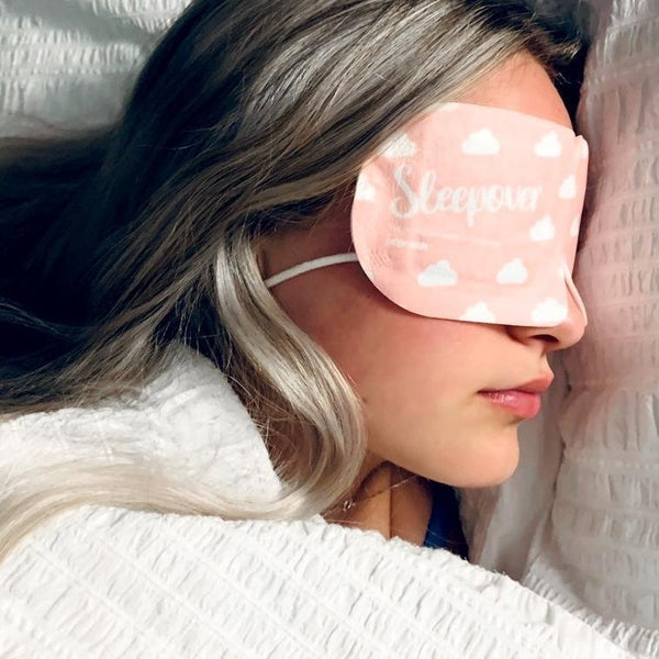 Sleepover Rose Scented Self-warming Sleep Mask by Popband London
