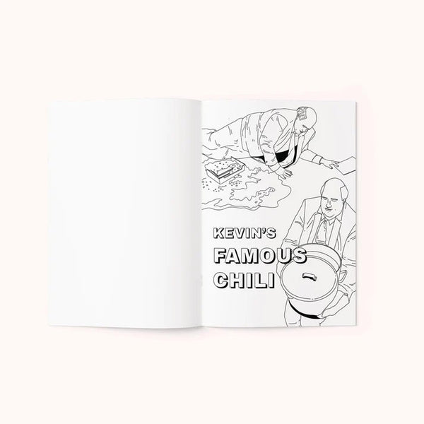 The Office Colouring Book by Party Mountain Paper Co