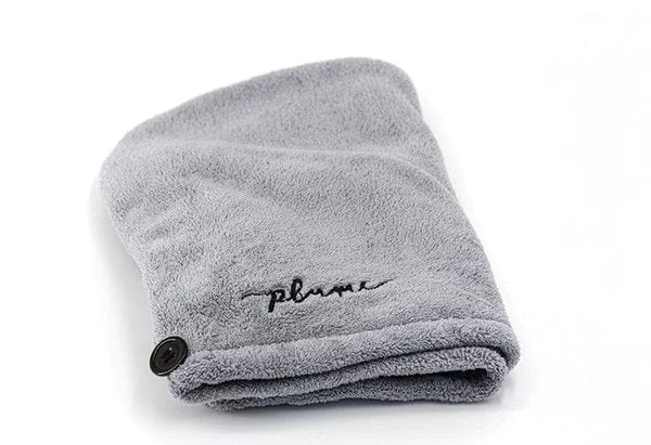 Ultra Soft Microfiber Hair Towel by Plume